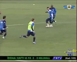 Mamadou Niang Antrenmanda Topukla Atıyor