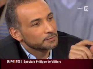 Ramadan Tariq face à P. de Villiers : "Ripostes" 28.01.2007