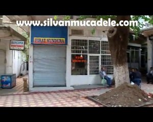 Silvan Esnafı Kepenk Açmadı