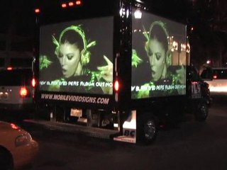 BLACK EYES PEAS DIGITAL BILLBOARD TRUCK