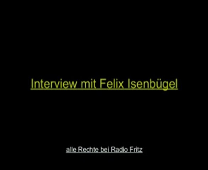 Interview Felix