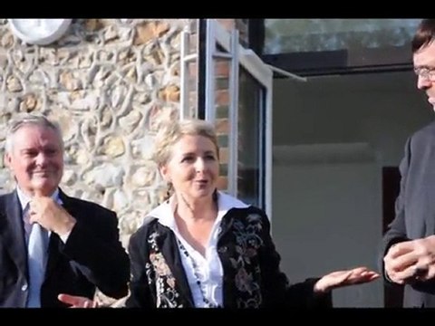 Laure de La Raudière / UMP/ Inauguration de la nouvelle mairie de Saint Denis des Puits