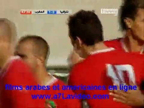 BUT HAMDAWI MATCH MAROC TANZANIE 09-10-2010 COUPE D AFRIQUE