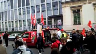 Manifestation contre la réforme des retraites à Bourg-en-Bresse -19/10/2010 - 2/2