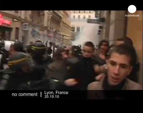 Clashes in Lyon between youths and police - no comment