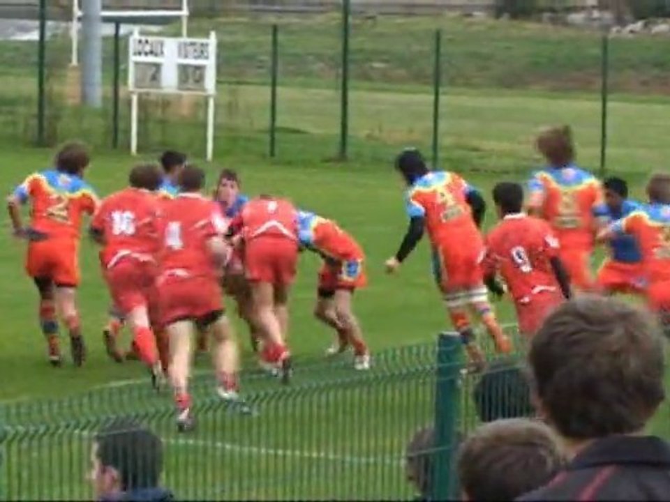 Rugby : Entente Sud-Aveyron 22  - Alban 26