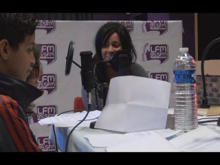 Amel Bent au micro des apprentis-journalistes de LFM (16/10)