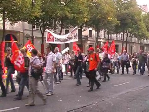 manifestation angevine pour les retraites 23 septembre 2010