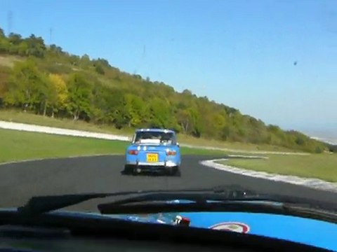 Jidé vs R8 gordini à Charade, le 9 octobre 2010