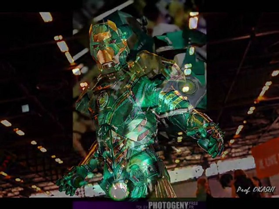Cosplay Iron Man / Green Lantern
