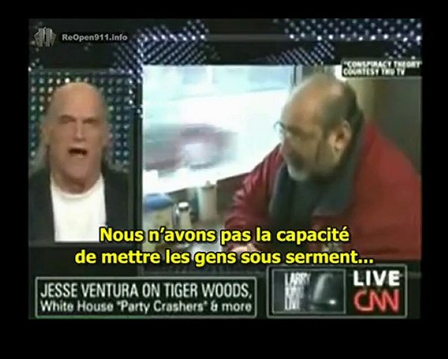 11 septembre sur CNN - Larry King reçoit Jesse Ventura
