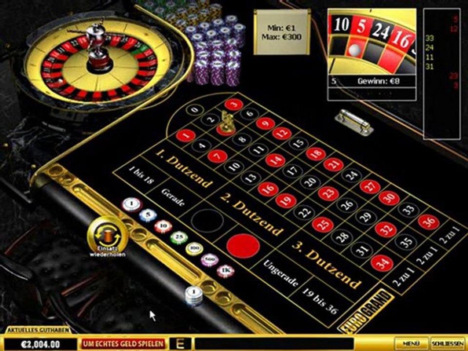 500€ pro Tag durch Roulette