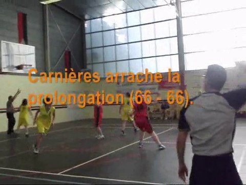 Basket : Carnières -Trith