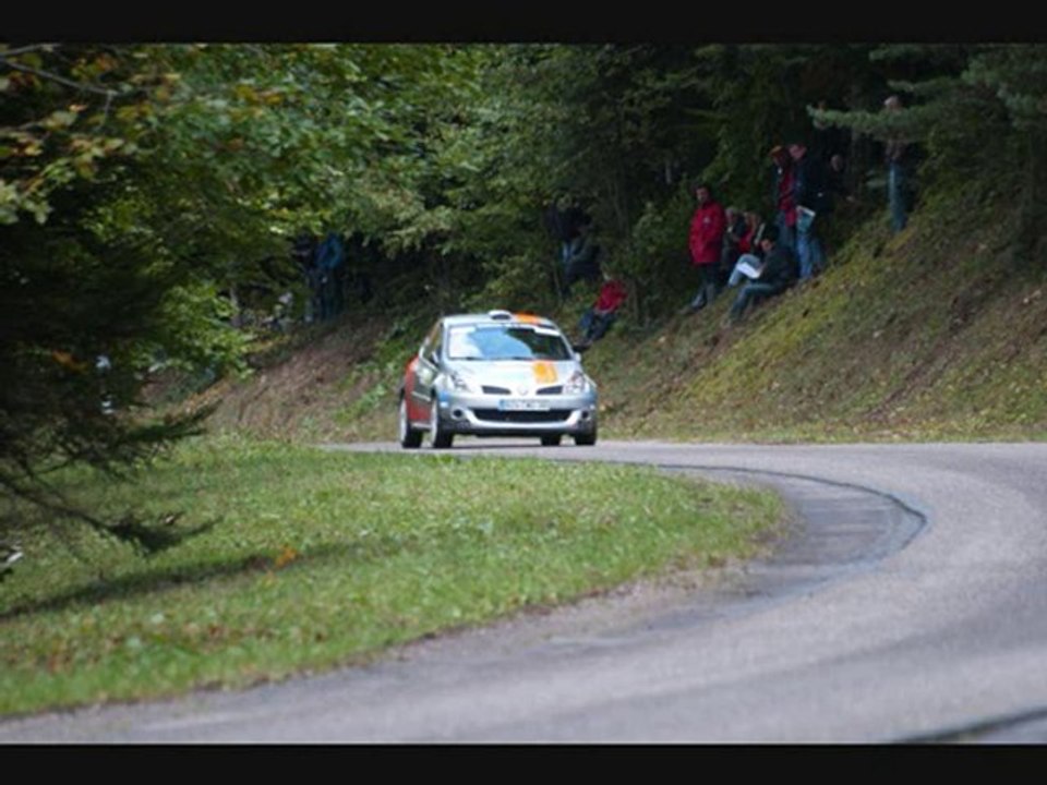 RALLYE DE FRANCE ALSACE 2010 SS2 FIRSTPLAN 1 2EME PARTIE