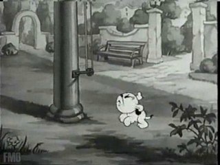 Free Cartoon: Betty Boop - Training Pigeons