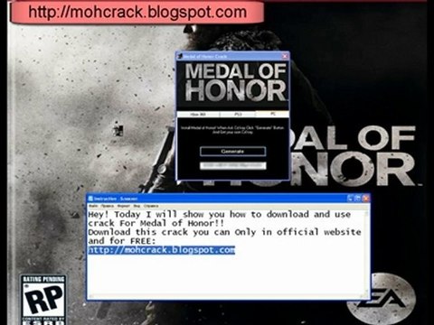 Free Medal of Honor Codes for Xbox 360,PS3, PC