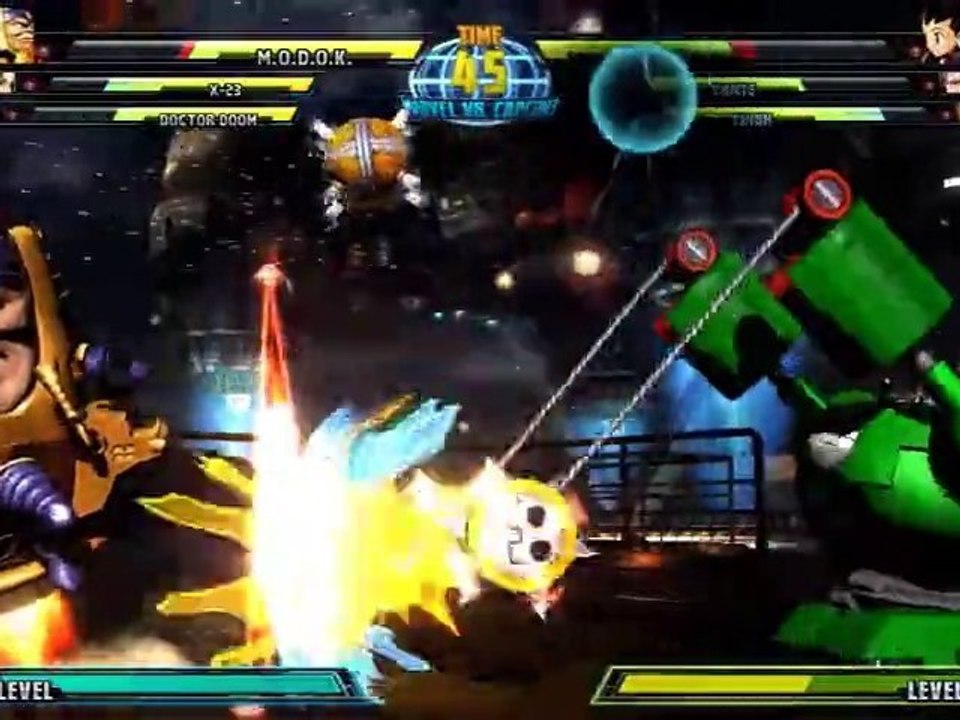 Marvel vs Capcom 3 - Fate of Two Worlds - Modok Gameplay