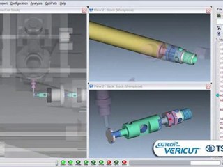 Vericut Makina Simülasyonu - TSUGAMI Mori