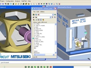 Vericut Makina Simülasyonu - Mitsui Seiki