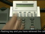How to put Calls on Exclusive Hold on a Samsung Telephone