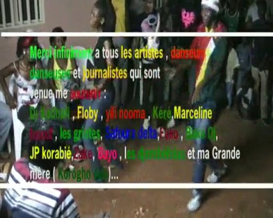 1ere par­tie de l'an­ni­ver­saire de Ful­gence C à Oua­ga 09