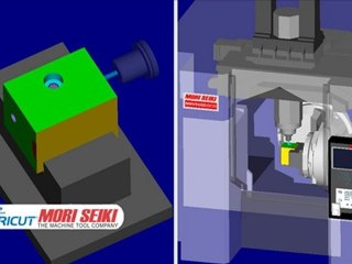 Vericut Makina Simülasyonu - Mori Seiki
