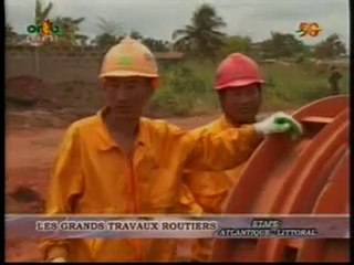 Les Grands Travaux Routiers au Bénin