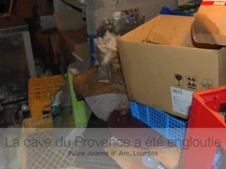 Inondations à Lourdes