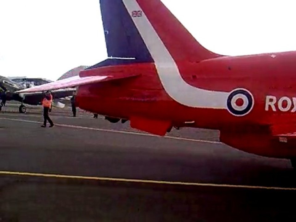 Les Red arrows au Rennes AirShow 2010
