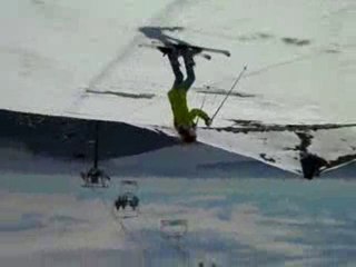 Le ski au Sud, la tête en bas