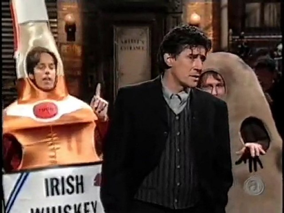 Gabriel Byrne on Saturday Night Live - Irish clichés