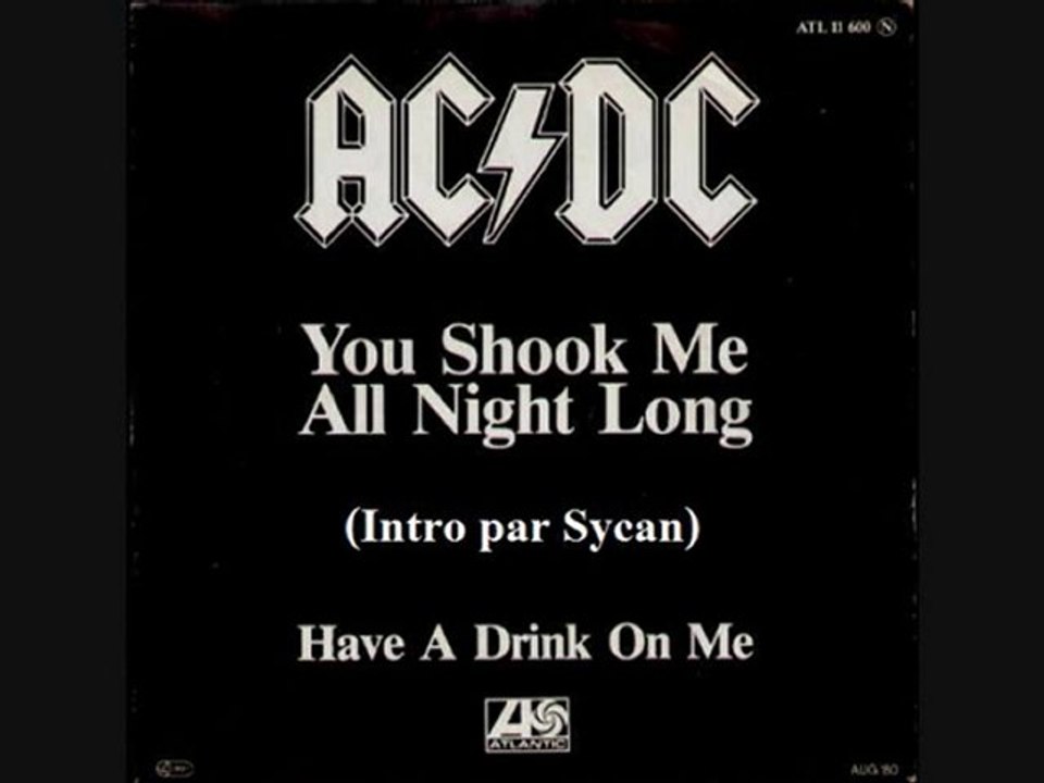 Sycan - ACDC - You Shook Me All Night Long (Intro)