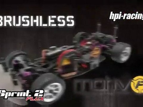 HPI RTR E10 sprint 2 flux Porsche 911 Turbo