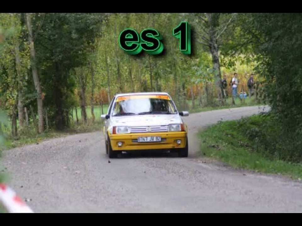 rallye  de sarlat 2010 camera embarque