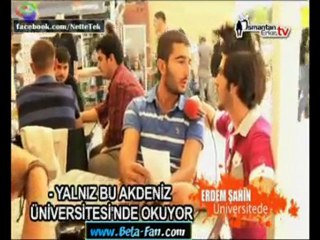 Erdem Şahin Üniversitede www.Beta-Fan.com