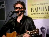 Raphael - La petite misère  Live @ Fnac de Nantes