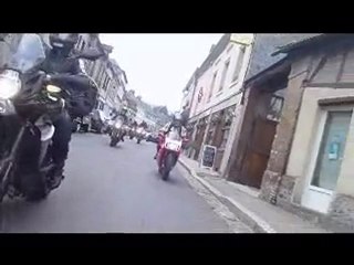 Départ de Lyons la foret