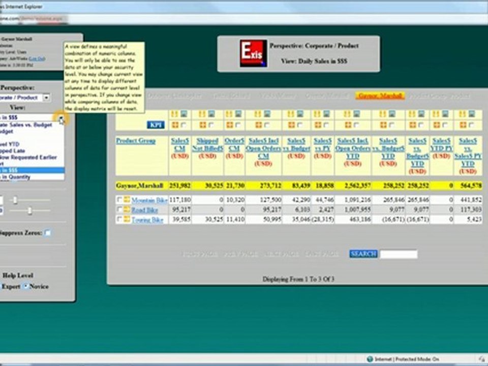 Intro to ExisOne mobile business intelligence