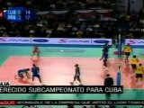 Brasil conquista tercer mundial consecutivo de voleibol masculino