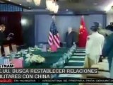 EE.UU. busca restablecer relaciones militares con China