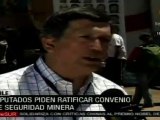 Diputado chileno pide al gobierno ratificar convenio de OIT sobre seguridad minera