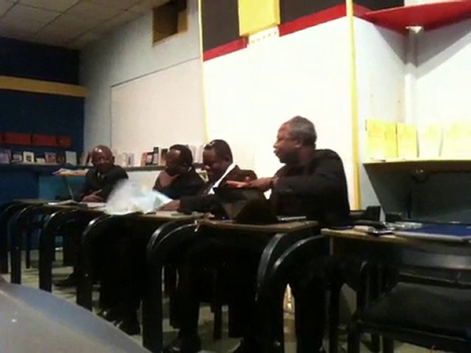 ÉGYPTOLOGIE ET NÉGROPHOBIE , Intervention du Pr BILOLO  1/3