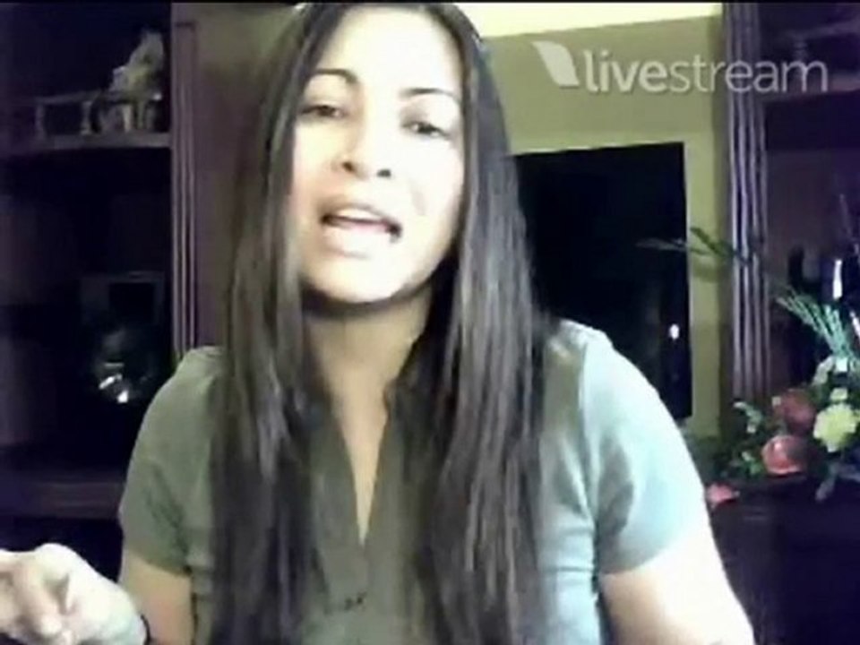 Myriam Hernandez Sentimental (twitcam)