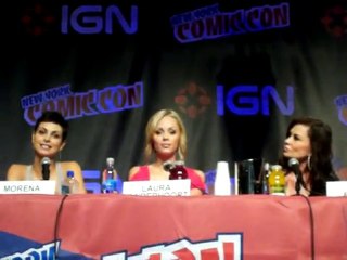 Jane Badler Diana V remake comic con new york .