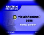 Kur_an Öğretmeni-24. Ders/ Namaz Sureleri