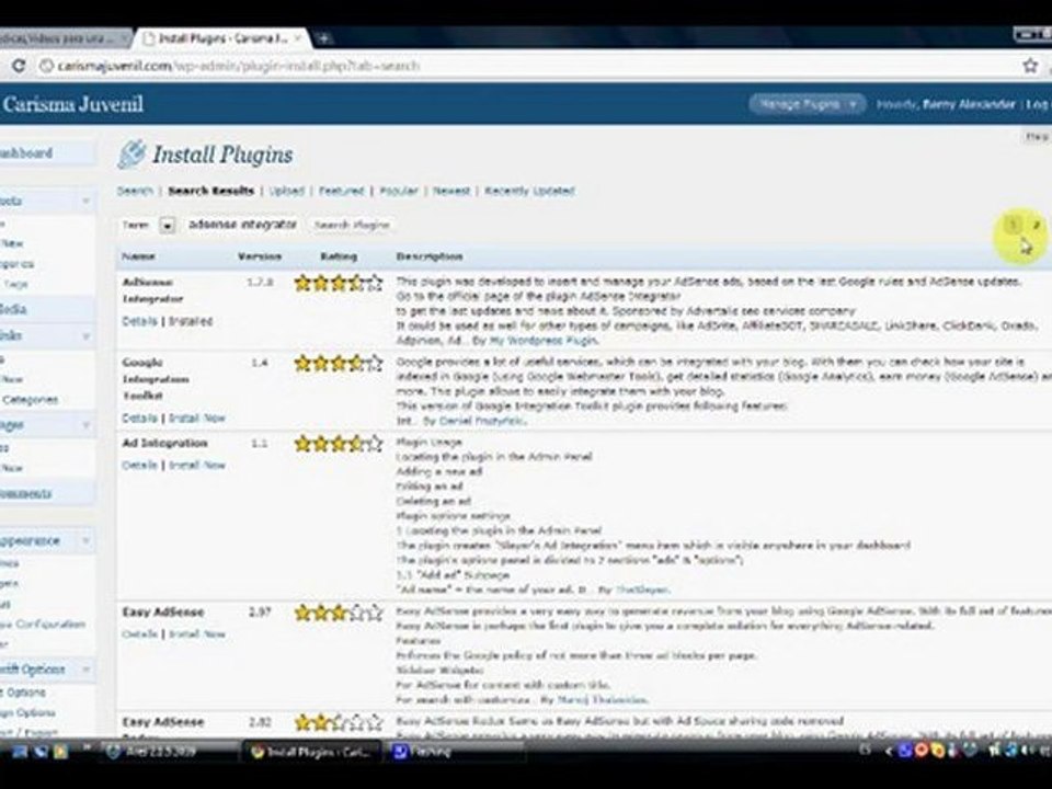 Como Insentar Google Adsense en Wordpress