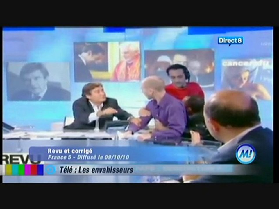 intrusions  dans "revu et corrige" Les intrusions à la TV