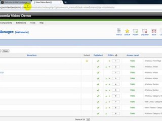 Joomla video training: how to remove 'Welcome to the FrontP
