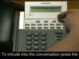 How to Barge a Call on a Samsung OfficeServ Telephone System
