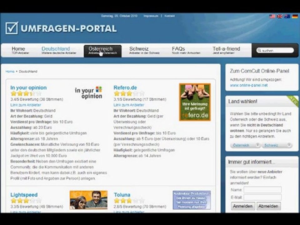 Wo findet man seriös bezahlte Umfragen?
